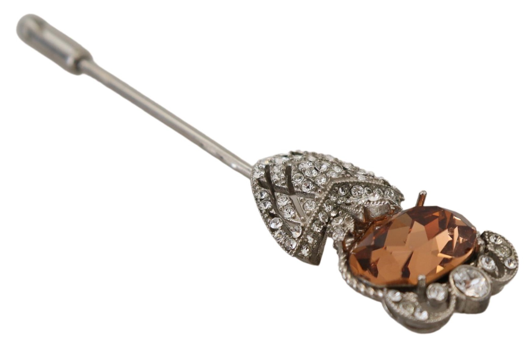 4227716.jpg Elegant Silver Sterling Brooch - Image 4