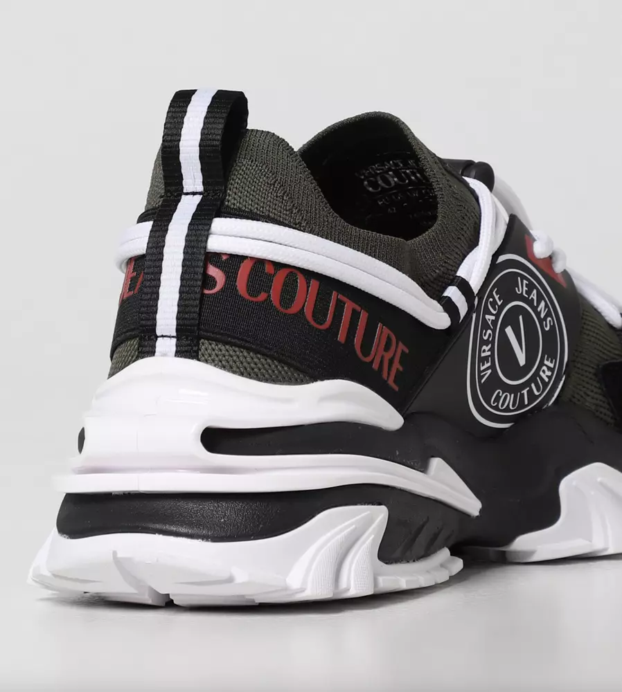 4236686.webp Army Leather Sneakers with Logo Accents - Image 3