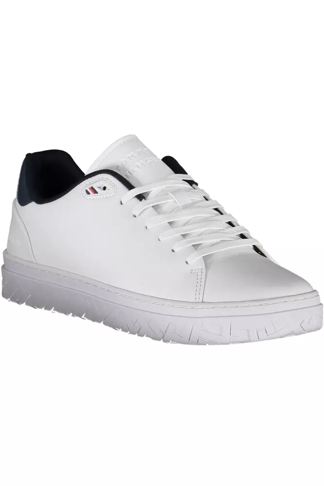 4246698.webp White Polyester Men Sneaker - Image 2