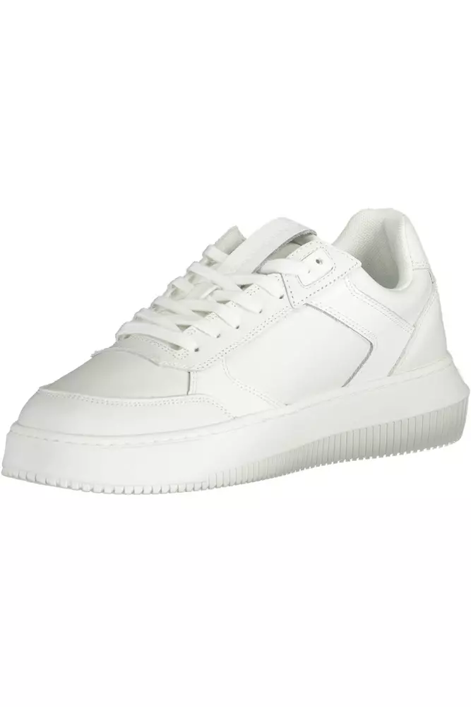 4252650.webp White Leather Men Sneaker - Image 3