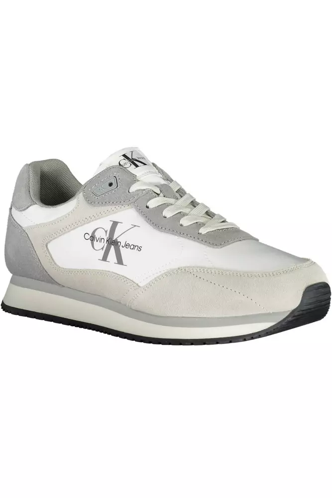 4253622.webp White Polyester Men Sneaker - Image 2