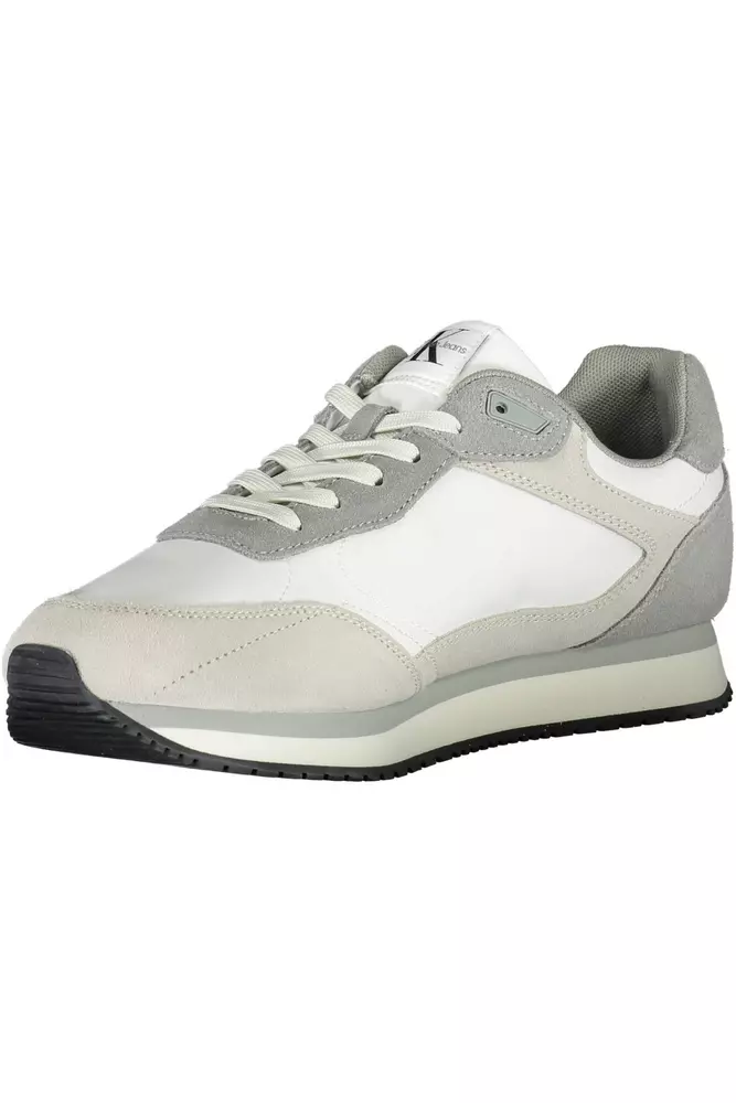 4253637.webp White Polyester Men Sneaker - Image 3