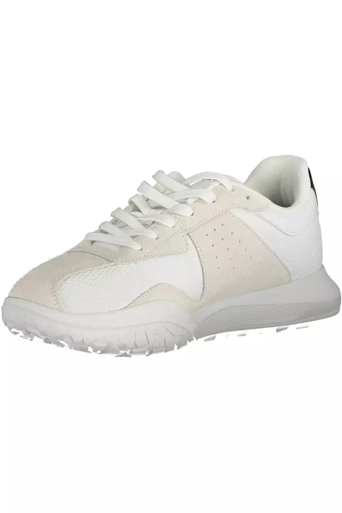4254056.webp White Polyester Men Sneaker - Image 3