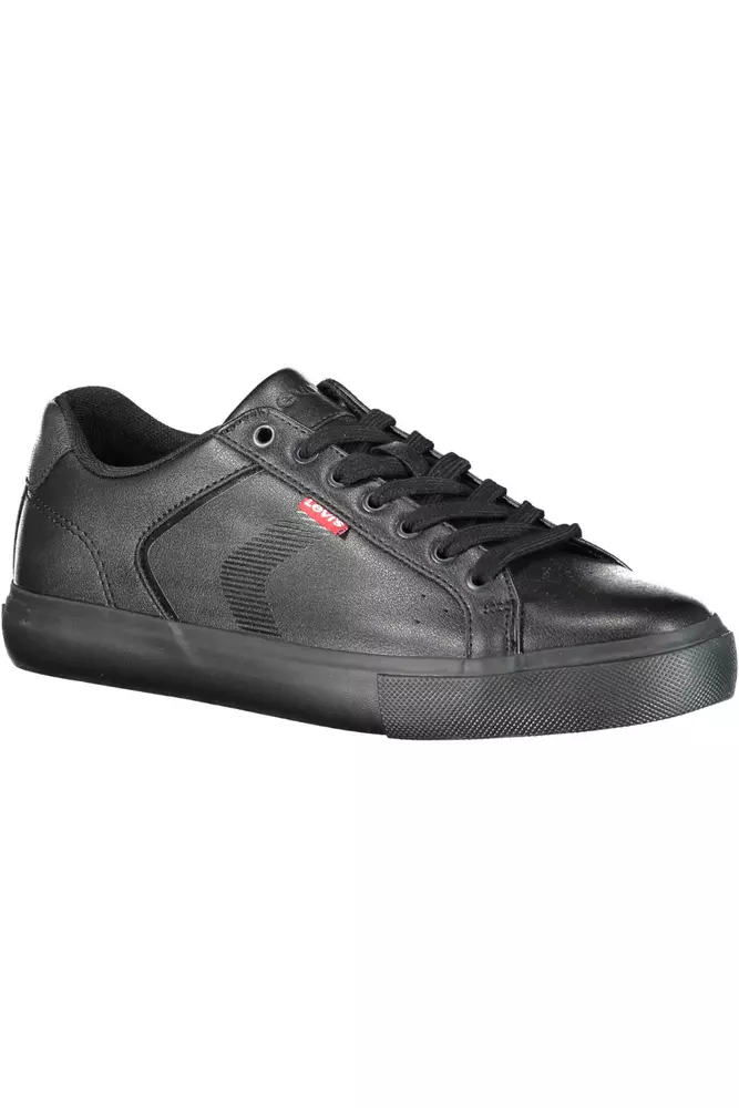 4256214.webp Black Polyethylene Men Sneaker - Image 2