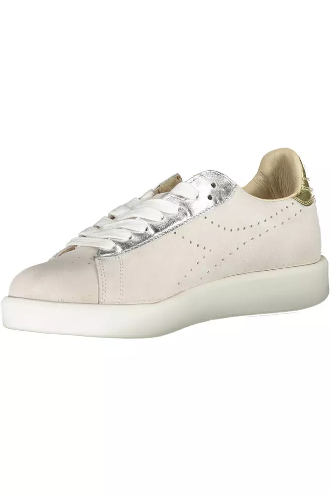 4263863.webp White Leather Women Sneaker - Image 3
