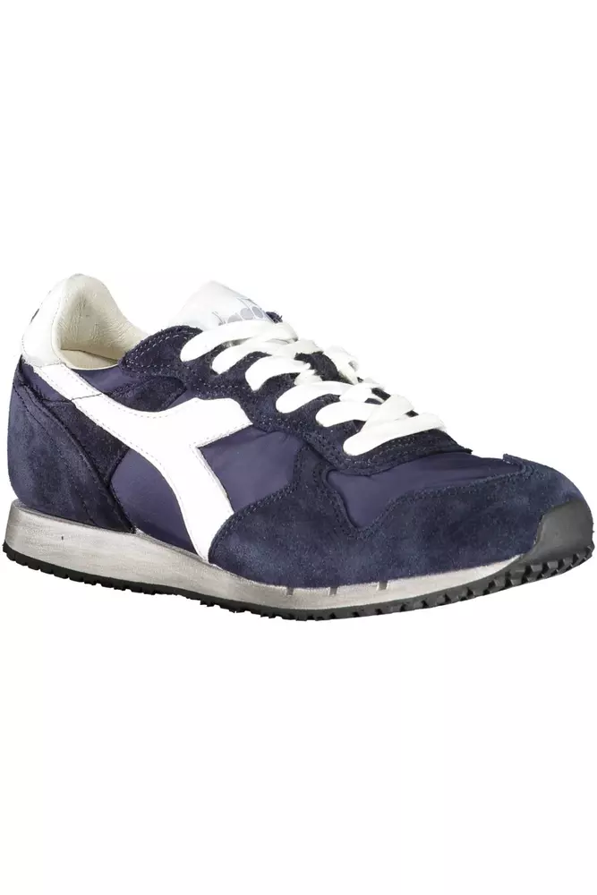 4267586.webp Blue Leather Women Sneaker - Image 2