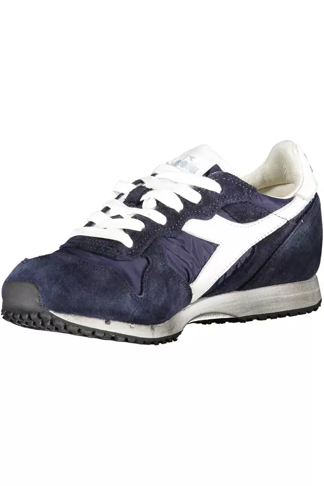 4267594.webp Blue Leather Women Sneaker - Image 3