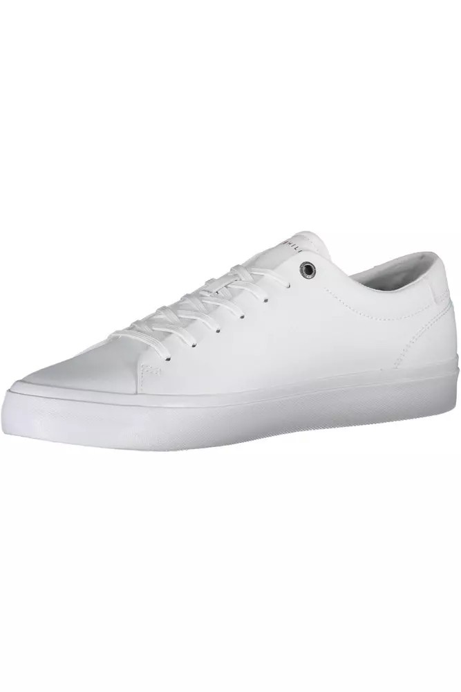 4270850.webp White Leather Men Sneaker - Image 3