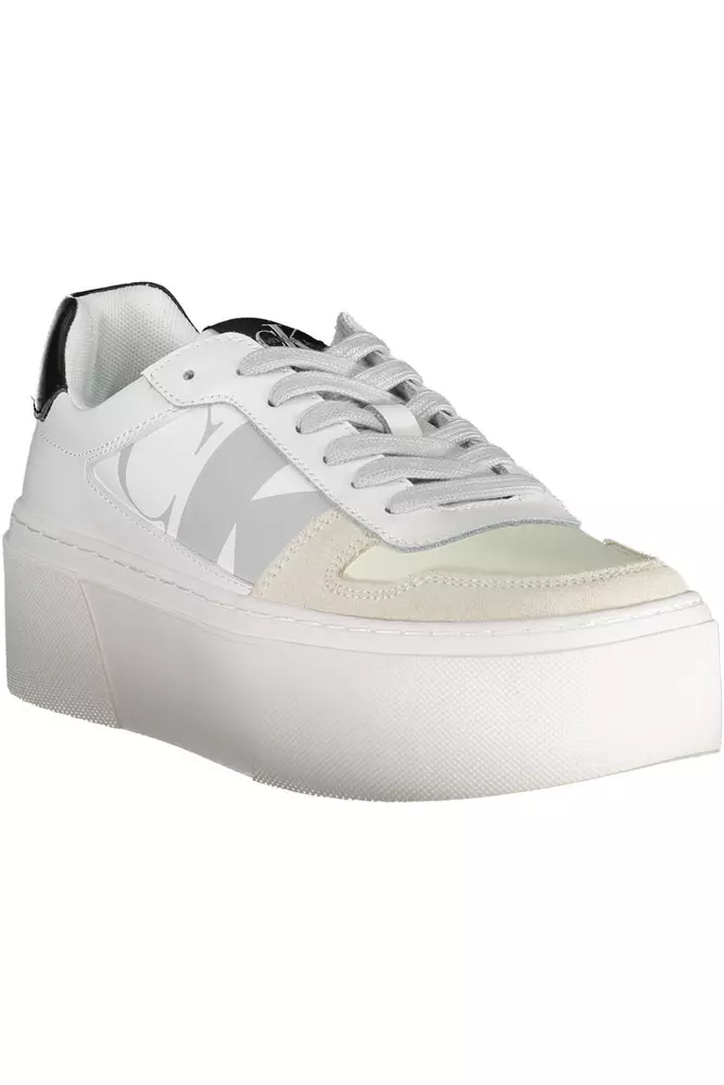 4272555.webp White Polyester Women Sneaker - Image 2