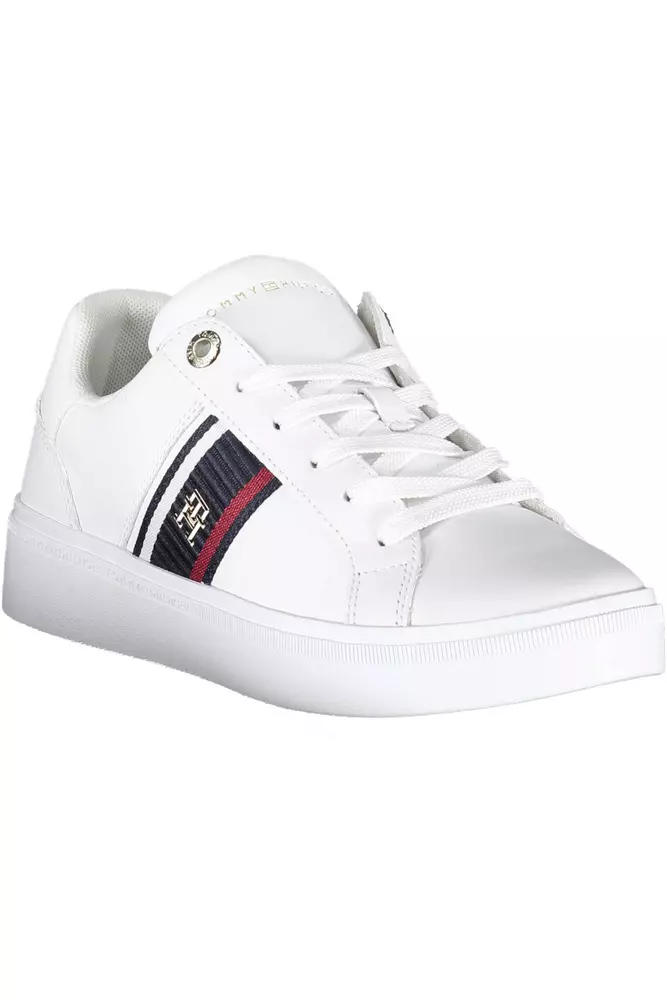 4272600.webp White Leather Women Sneaker - Image 2