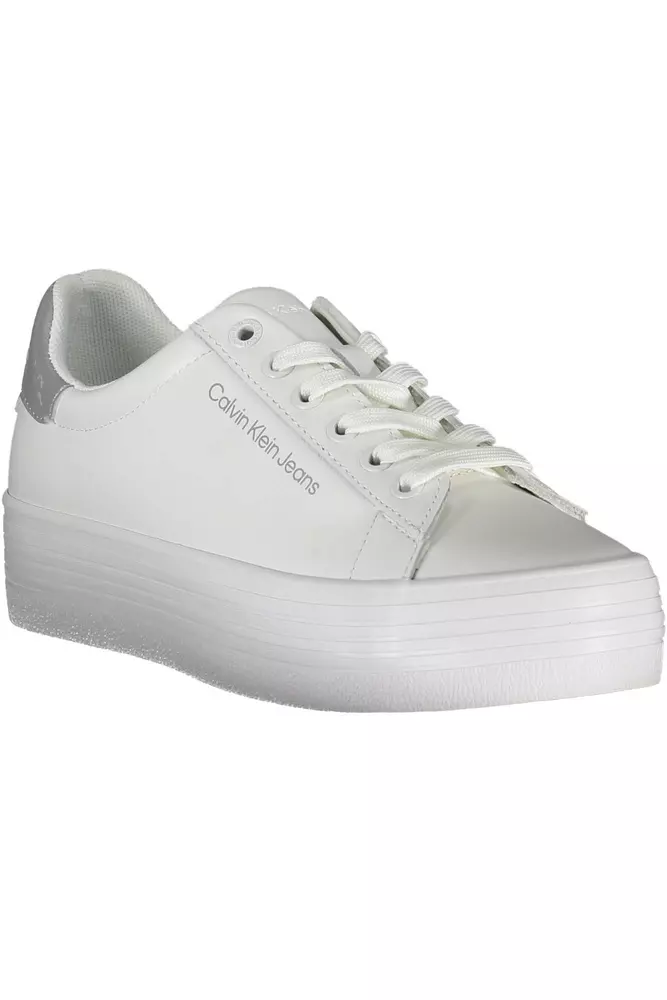4272603.webp White Leather Women Sneaker - Image 2