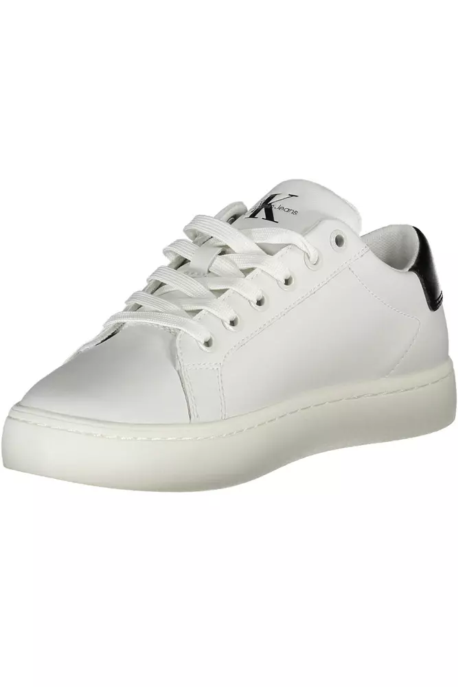 4272608.webp White Leather Women Sneaker - Image 3