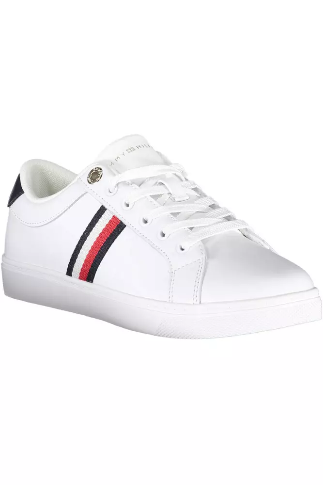 4272668.webp White Leather Women Sneaker - Image 2