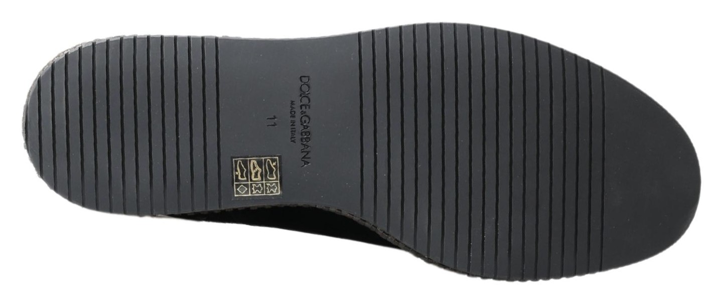 4274932.jpg Elegant Black Suede Espadrilles Sneakers - Image 3