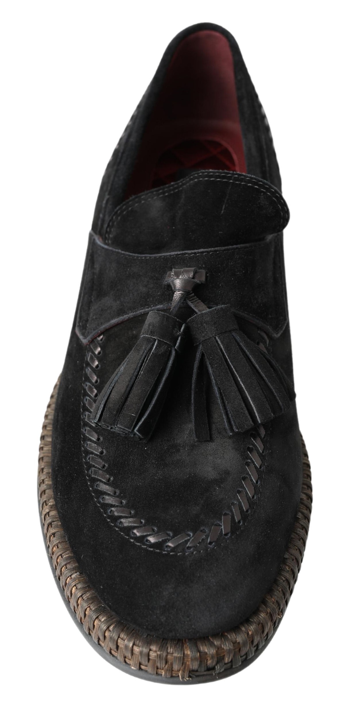 4274933.jpg Elegant Black Suede Espadrilles Sneakers - Image 4