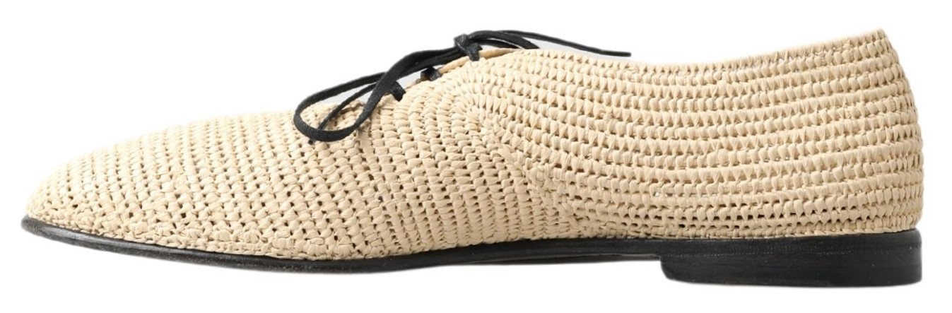 4274950.jpg Chic Beige Derby Lace-Up Casual Men's Shoes - Image 2