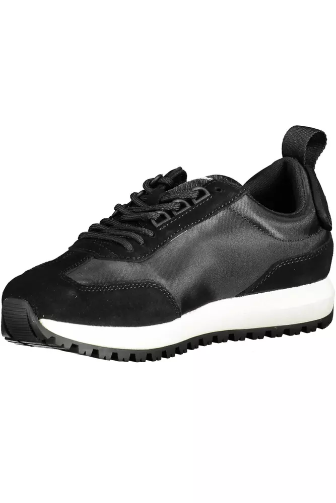 4275171.webp Black Leather Women Sneaker - Image 3