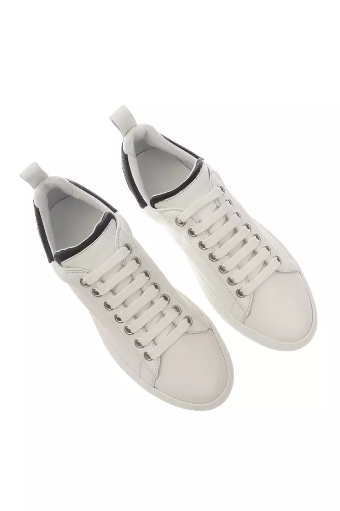 4278778.webp White Leather Men Sneaker - Image 2