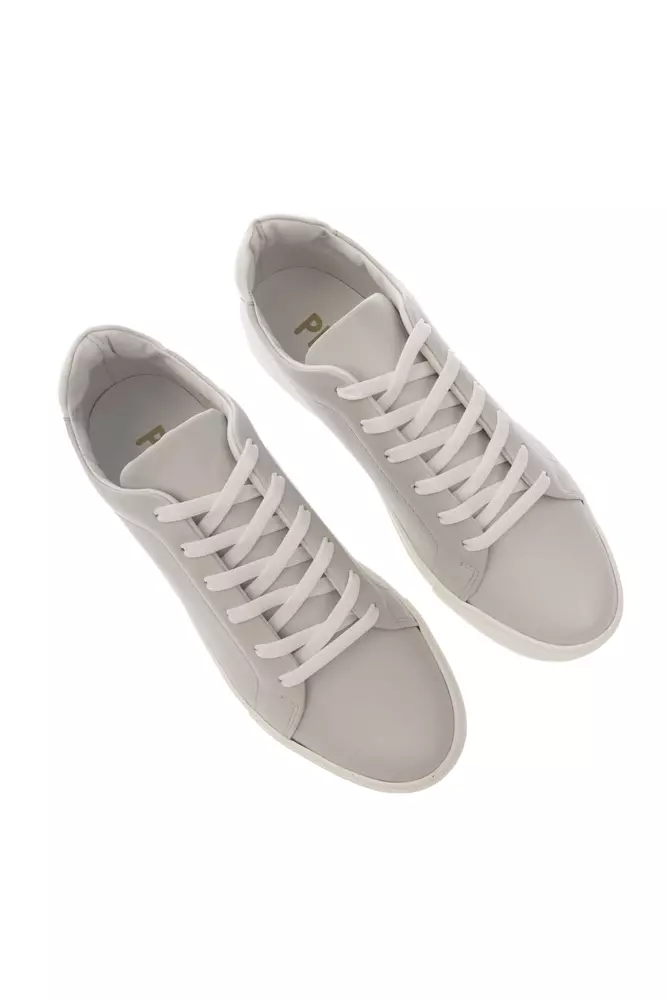 4279561.webp Gray Leather Men Sneaker - Image 2