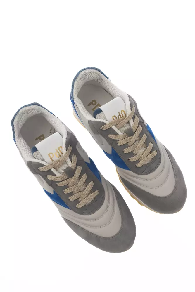 4279684.webp Gray Leather Men Sneaker - Image 2