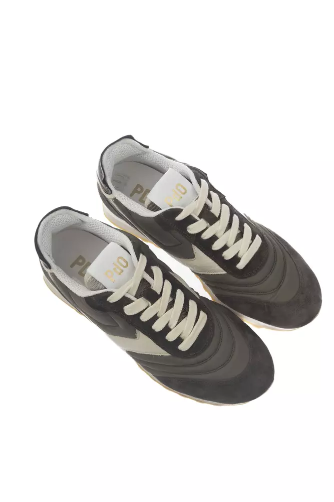 4280018.webp Green Leather Men Sneaker - Image 2