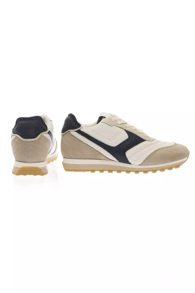 4280026.webp Beige Leather Men Sneaker - Image 3
