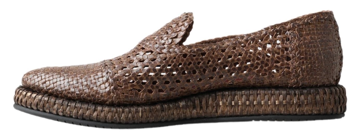 4282258.jpg Elegant Leather Slipper Loafers in Brown - Image 2