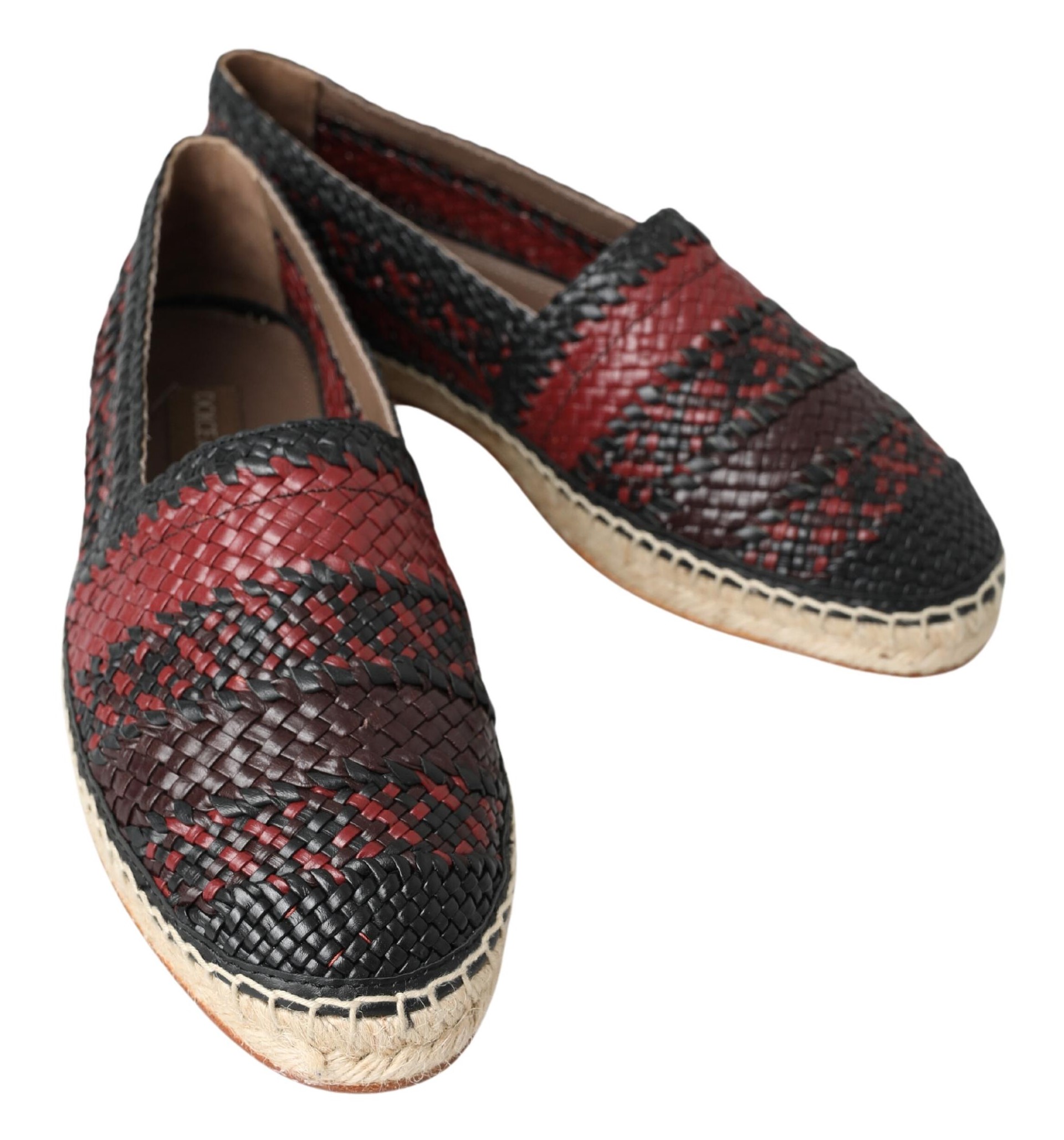 4282272.jpg Elegant Woven Leather Espadrilles - Image 4