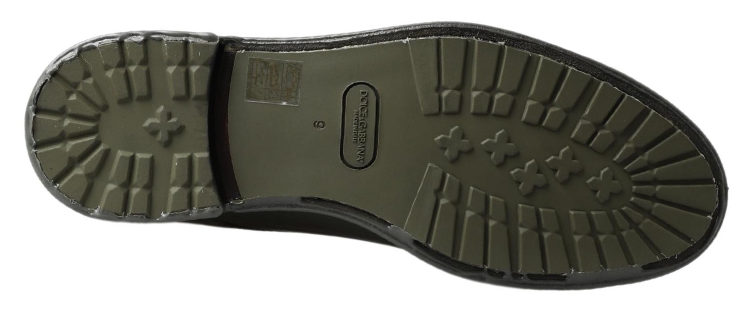 4282329.jpg Emerald Elegance Leather Derby Shoes - Image 3