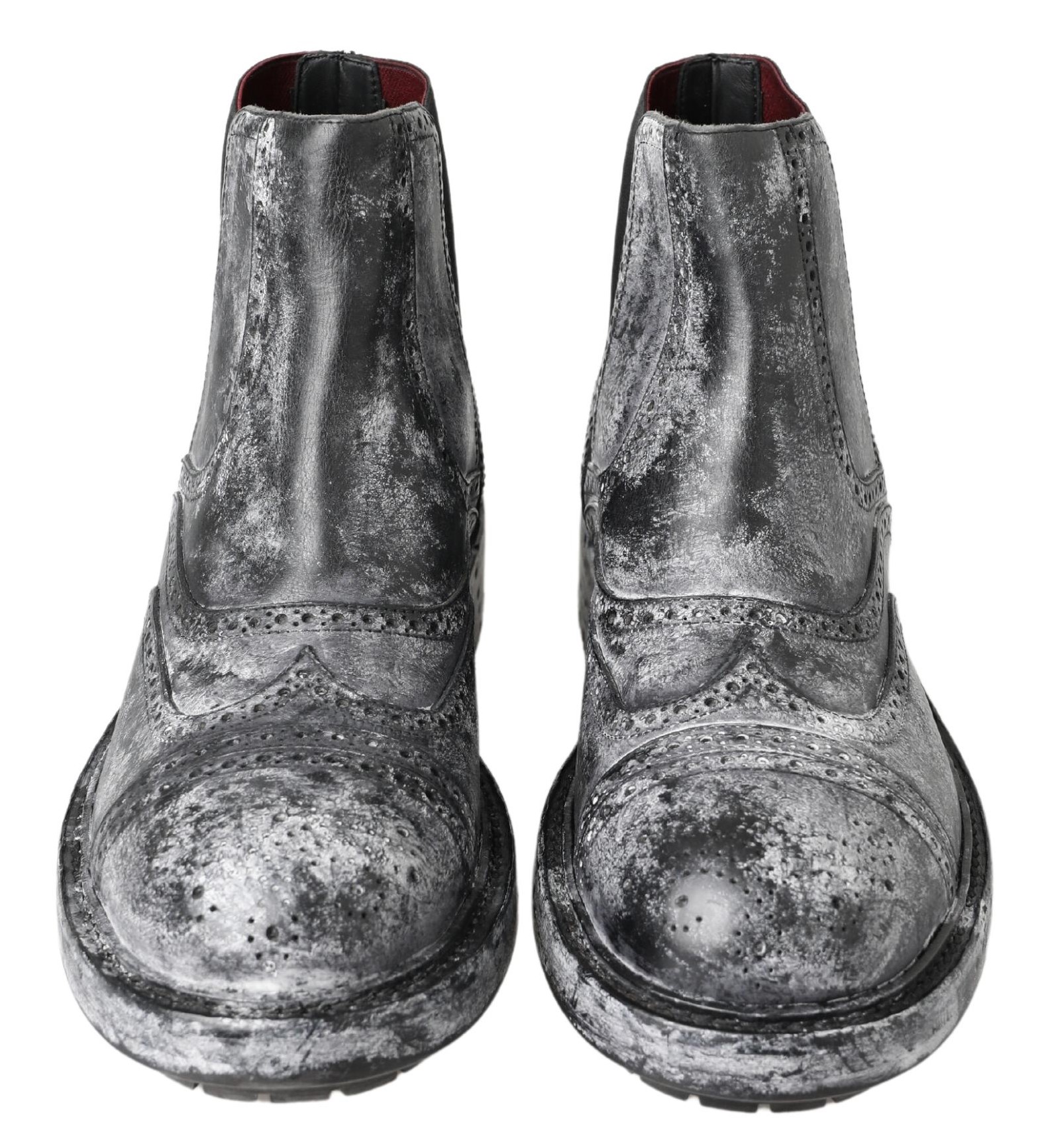 4282662.jpg Elegant Black Faded Chelsea Ankle Boots - Image 3