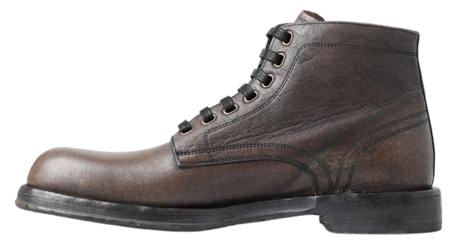 4282726.jpg Elegant Horse Leather Lace-Up Boots - Image 2