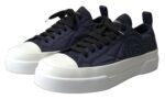 Chic Blue Casual Sneakers for the Stylish Man - Image 2