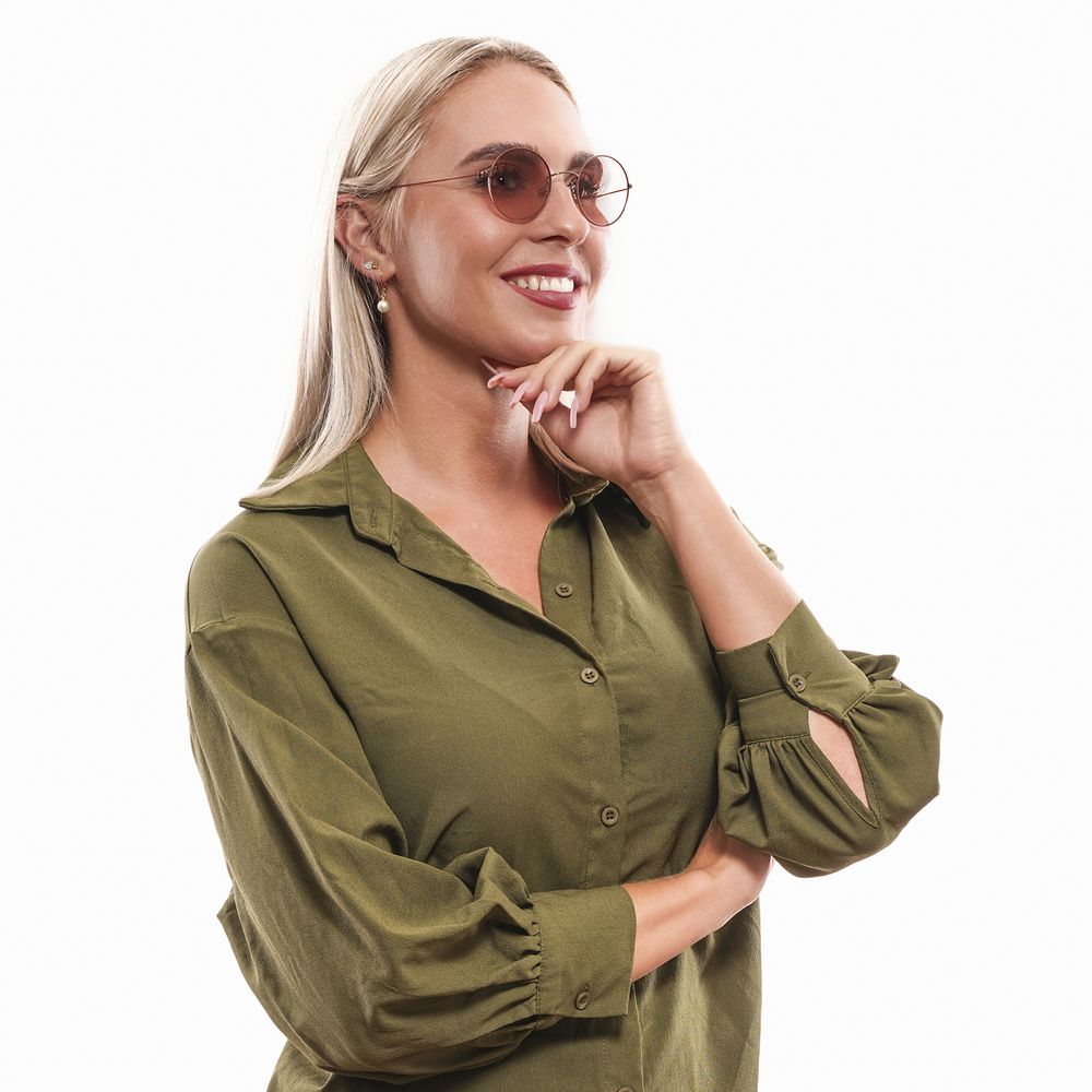 4307150.jpg Burgundy Unisex Sunglasses - Image 4
