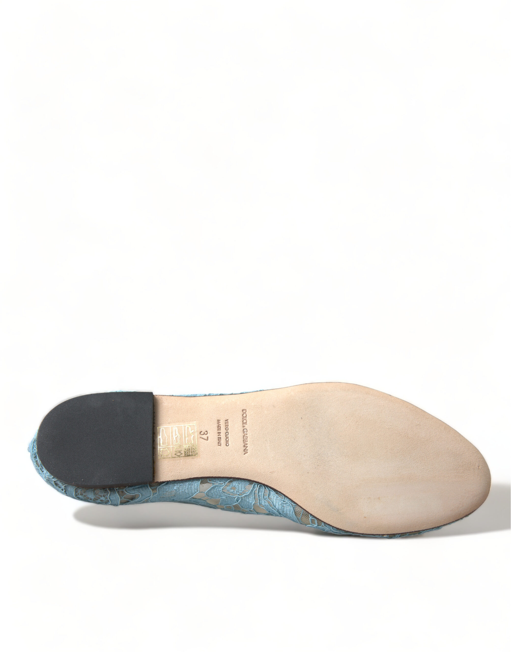 4322560.jpg Elegant Floral Lace Aqua Vally Flats - Image 6