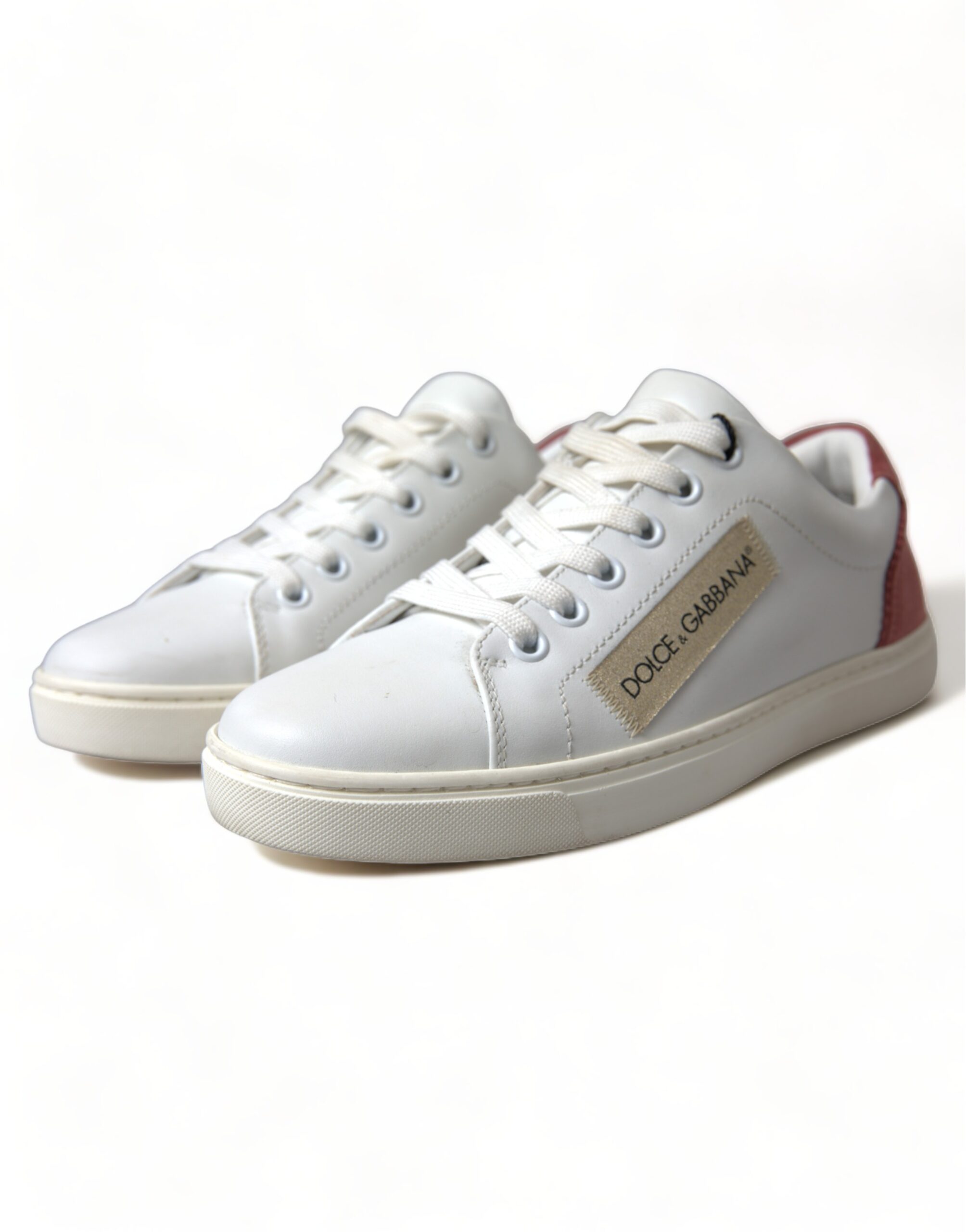 4328560.jpg Elegant White and Pink Leather Sneakers - Image 3