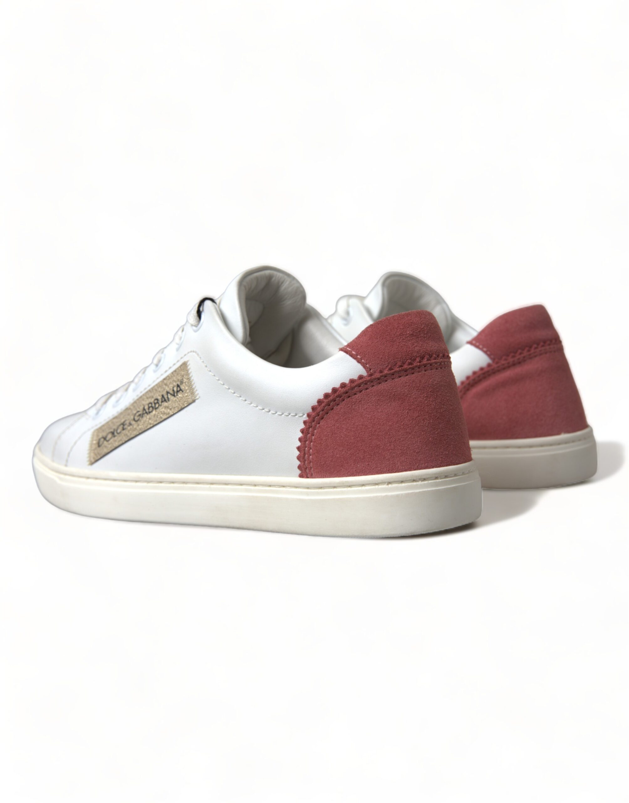 4328561.jpg Elegant White and Pink Leather Sneakers - Image 4