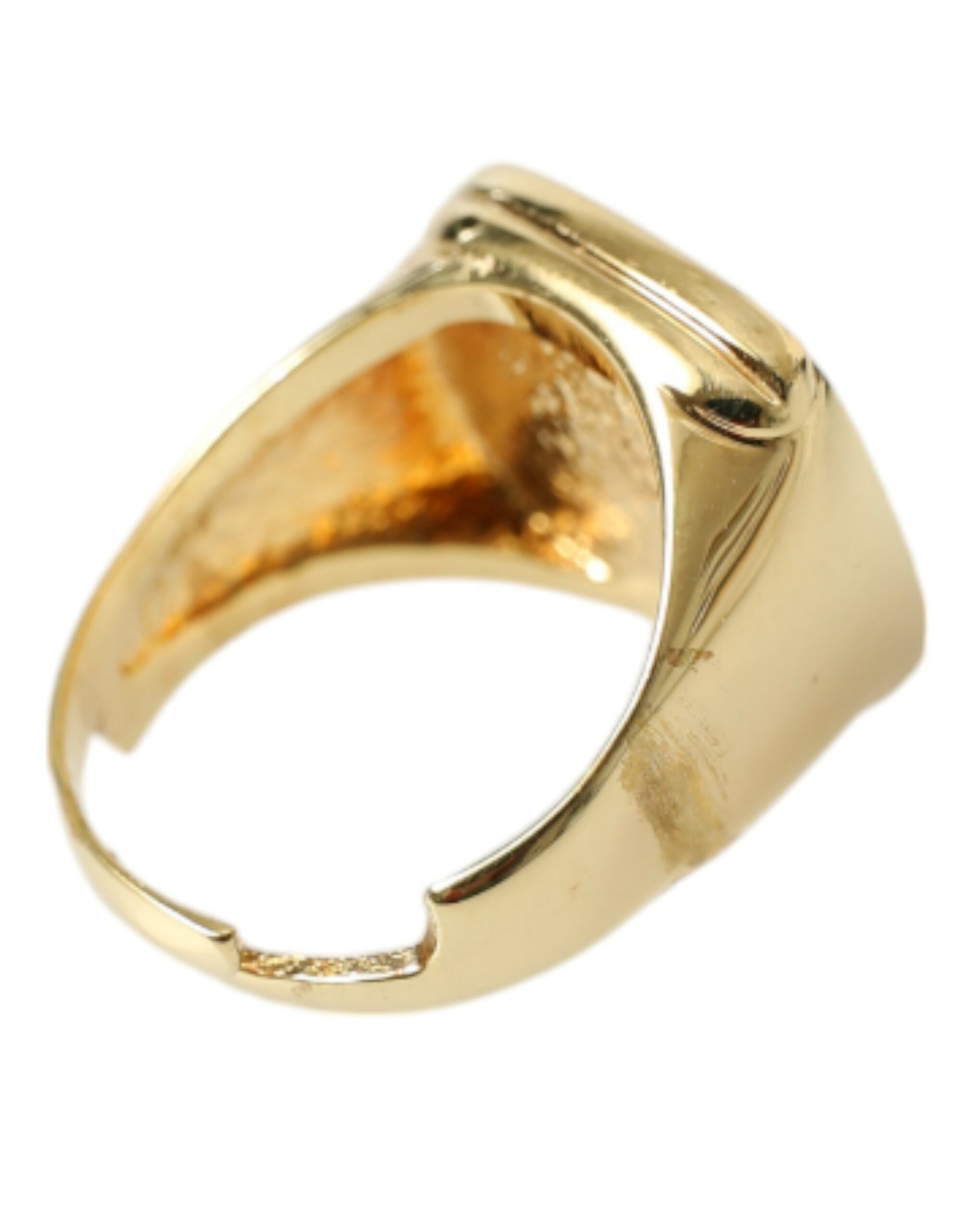 4397339.jpg Elegant Gold Plated Logo Engraved Ring - Image 3