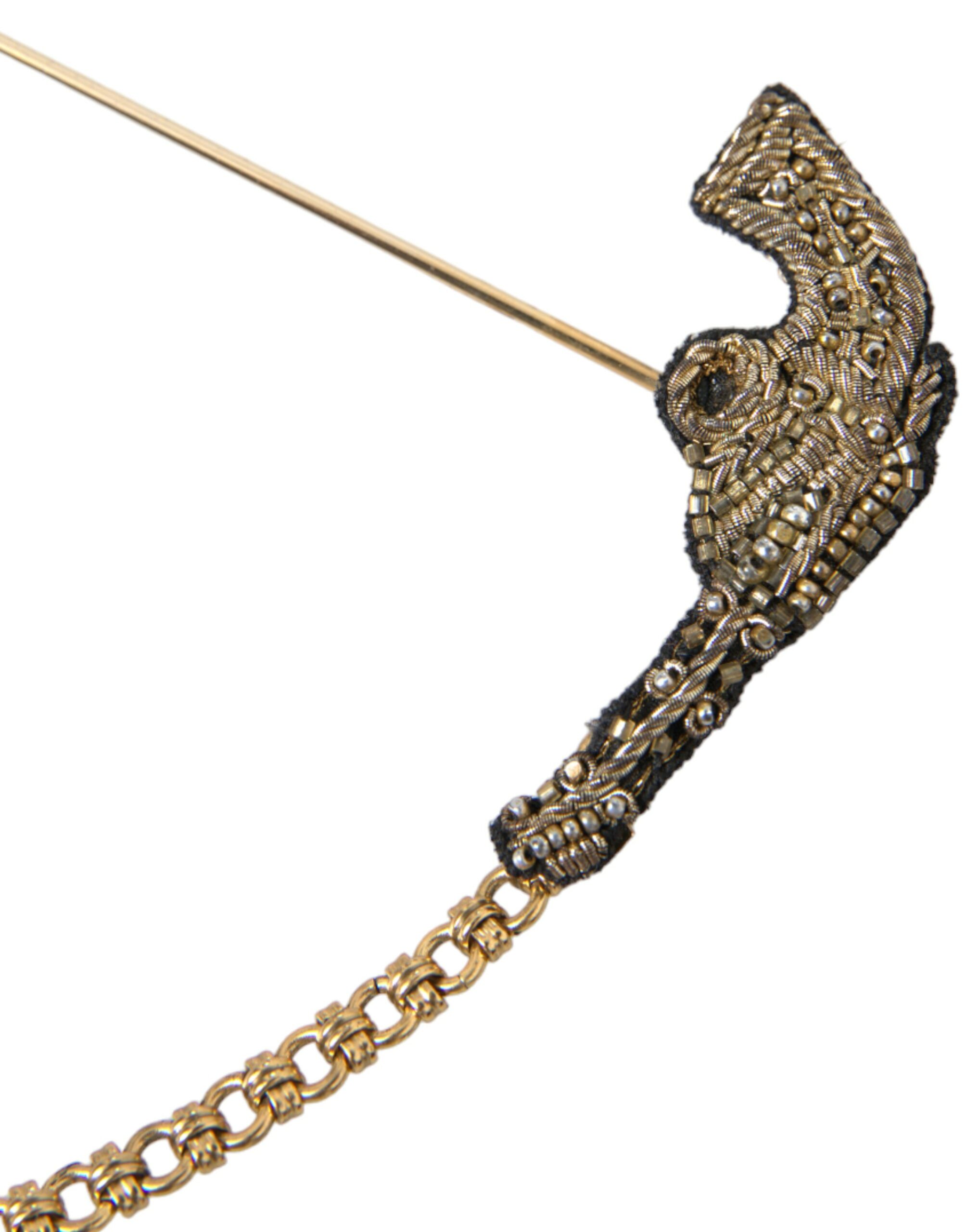 4404636.jpg Brass Copper Silk Revolver Gun Men Brooch Lapel Pin - Image 2