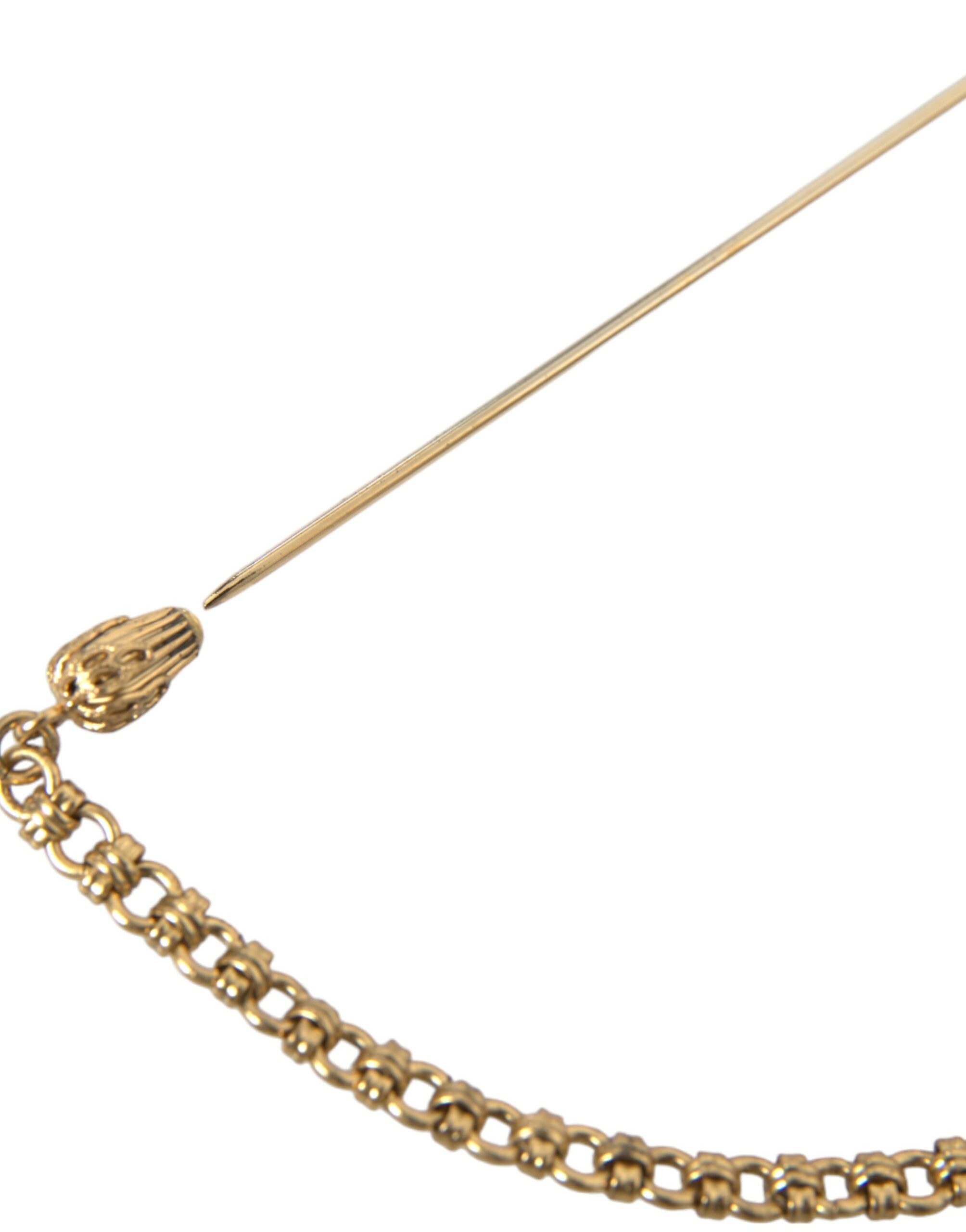 4404637.jpg Brass Copper Silk Revolver Gun Men Brooch Lapel Pin - Image 3
