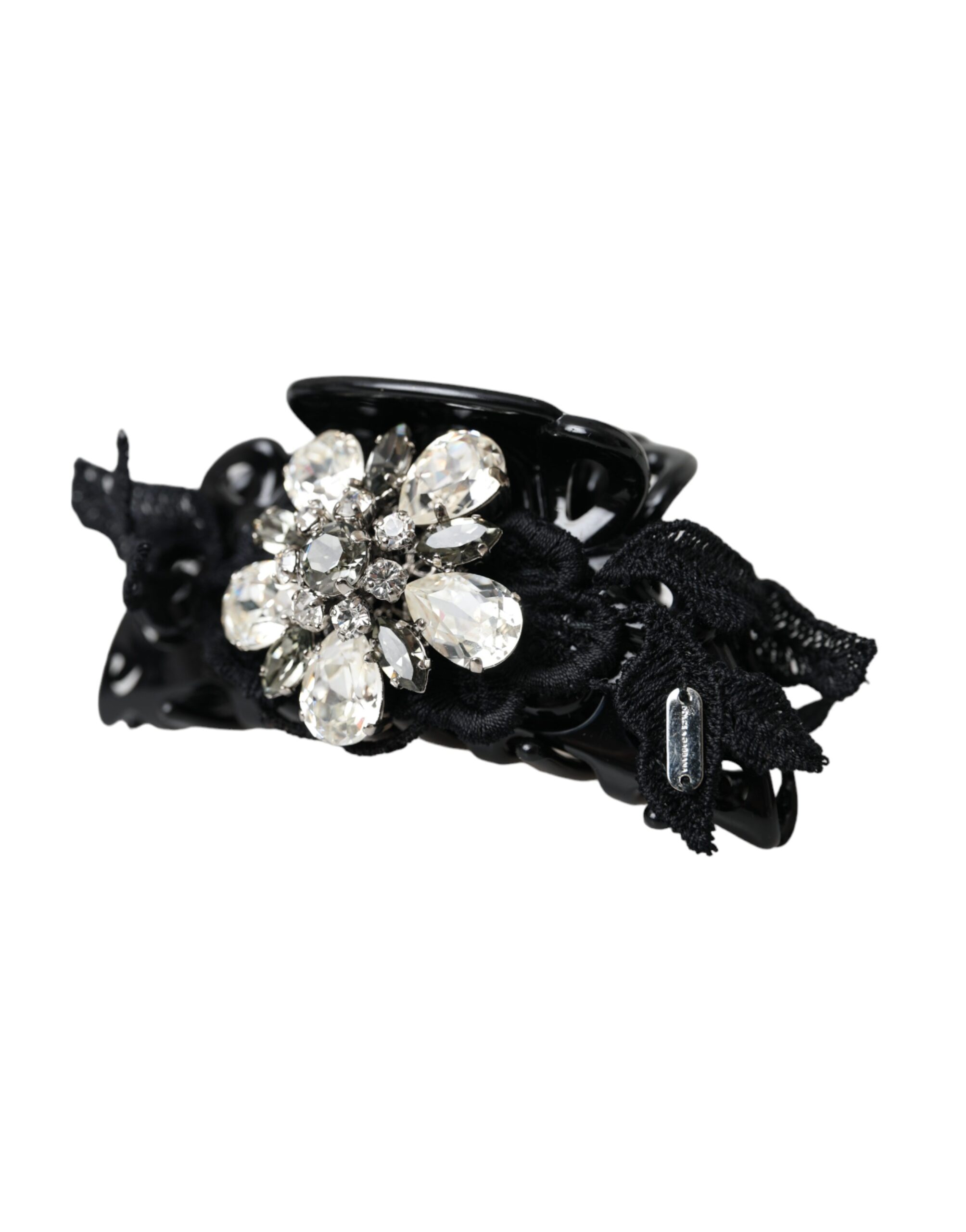 4575135.jpg Black Plastic Crystal Jewelry Brooch Hair Pin - Image 6