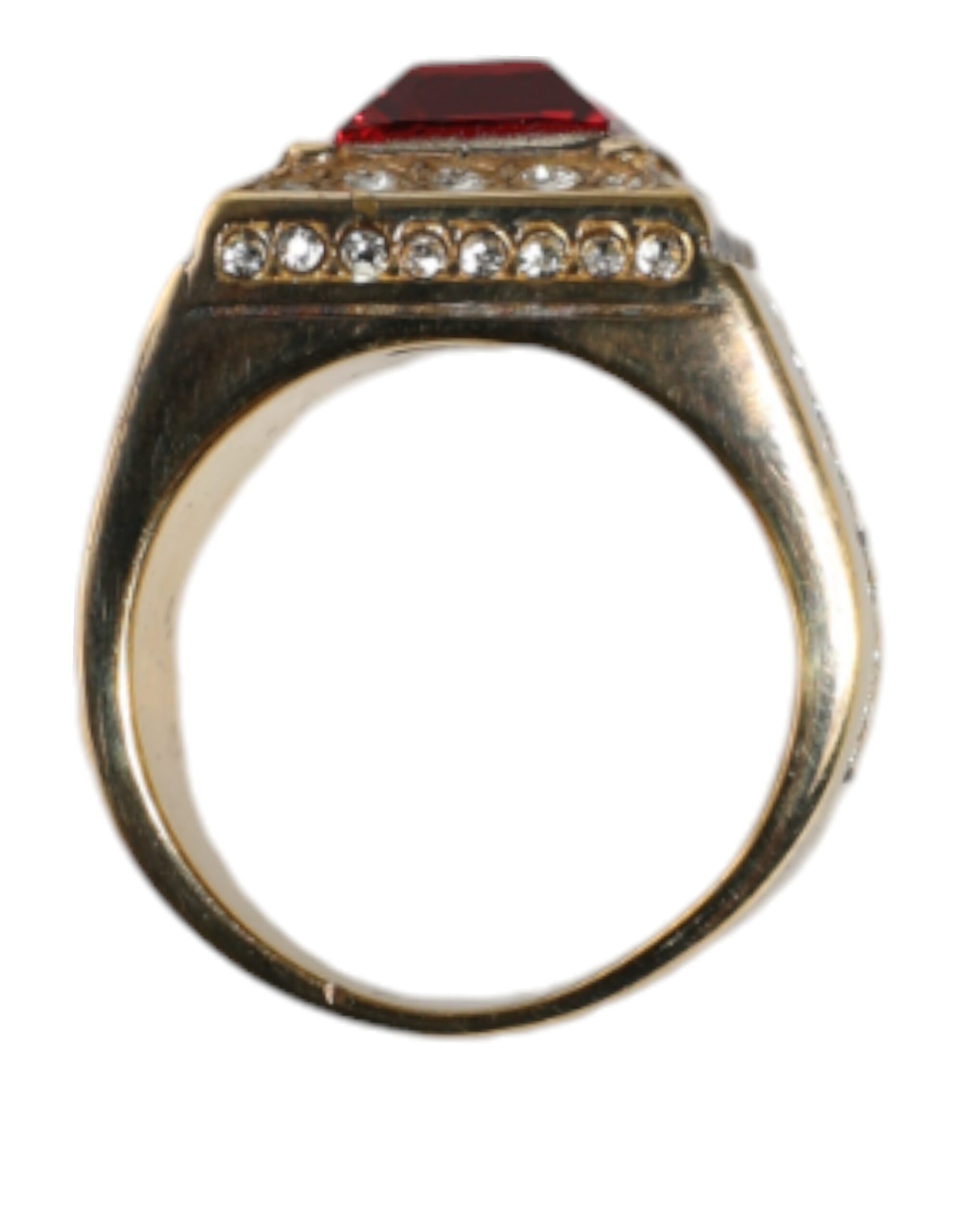4645722.jpeg Gold Plated 925 Silver Red Crystal Ring - Image 6
