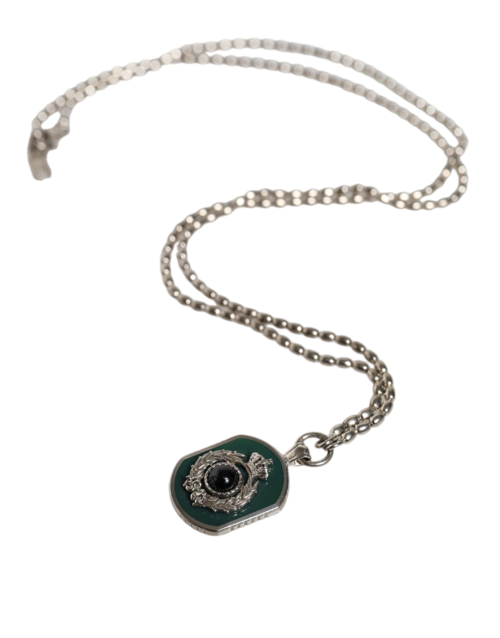 4646010.jpeg Sterling Silver 925 Chain Bar Gem Pendant Logo Necklace - Image 5