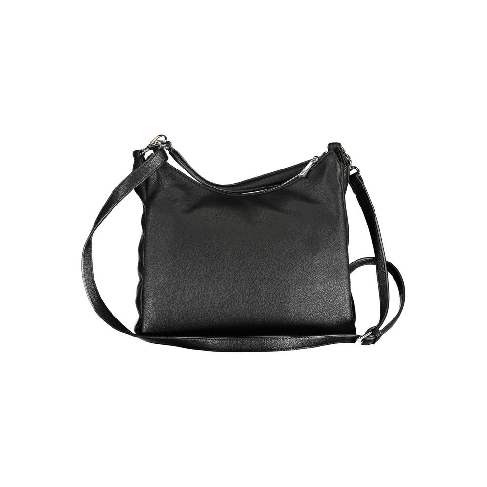 6370672.jpeg Black Polyethylene Womens Handbag - Image 2