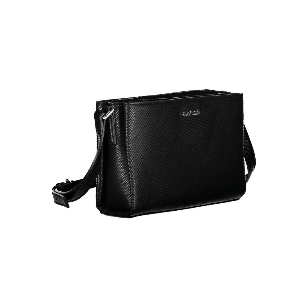 6370848.jpeg Black Polyester Women Handbag - Image 3