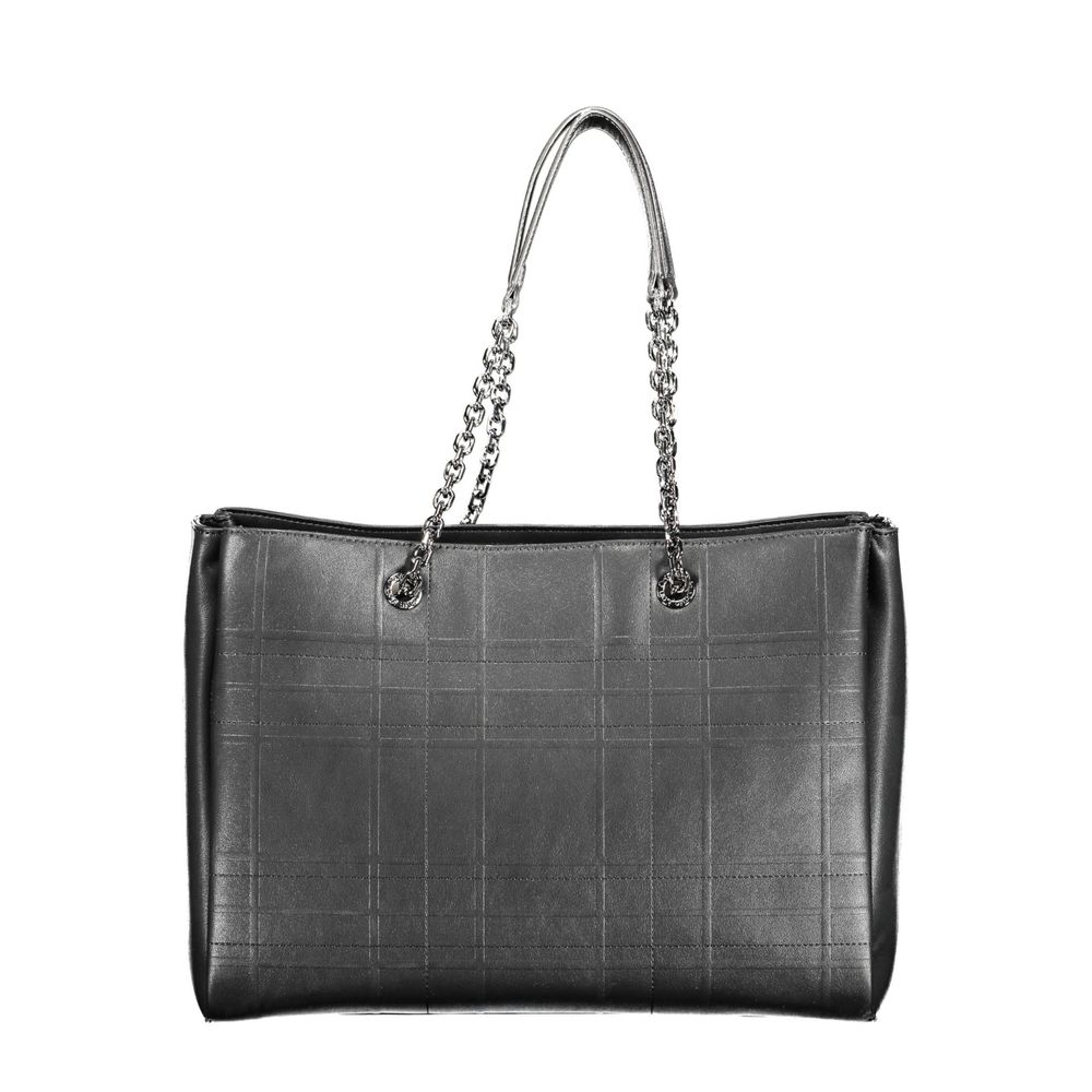 6379143.jpeg Black Polyester Women Handbag - Image 2