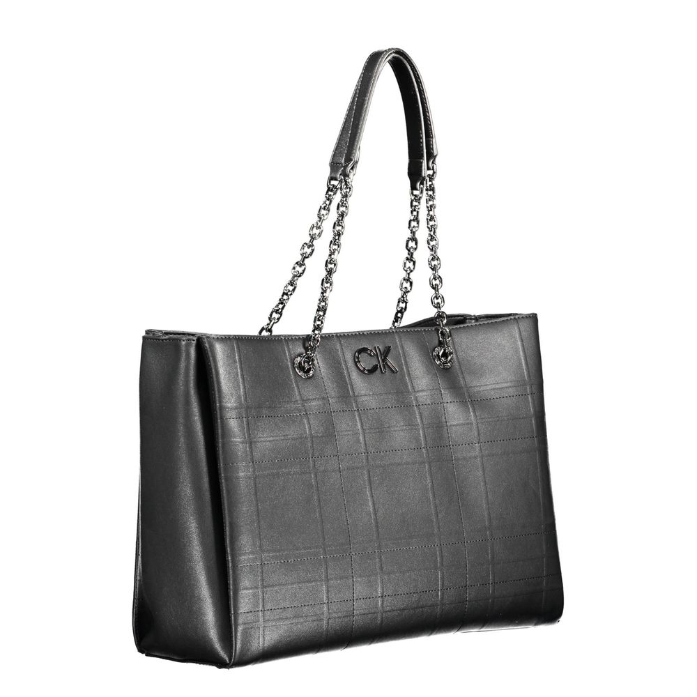 6379145.jpeg Black Polyester Women Handbag - Image 3