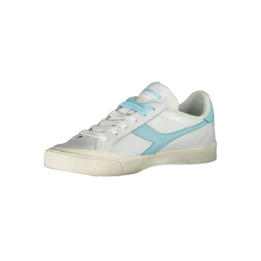 6384621.jpeg White Leather Women Sneaker - Image 3