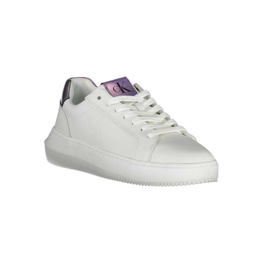 6418475.jpeg White Leather Women Sneaker - Image 2