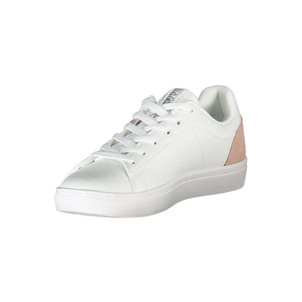6554242.jpeg White Leather Women Sneaker - Image 3