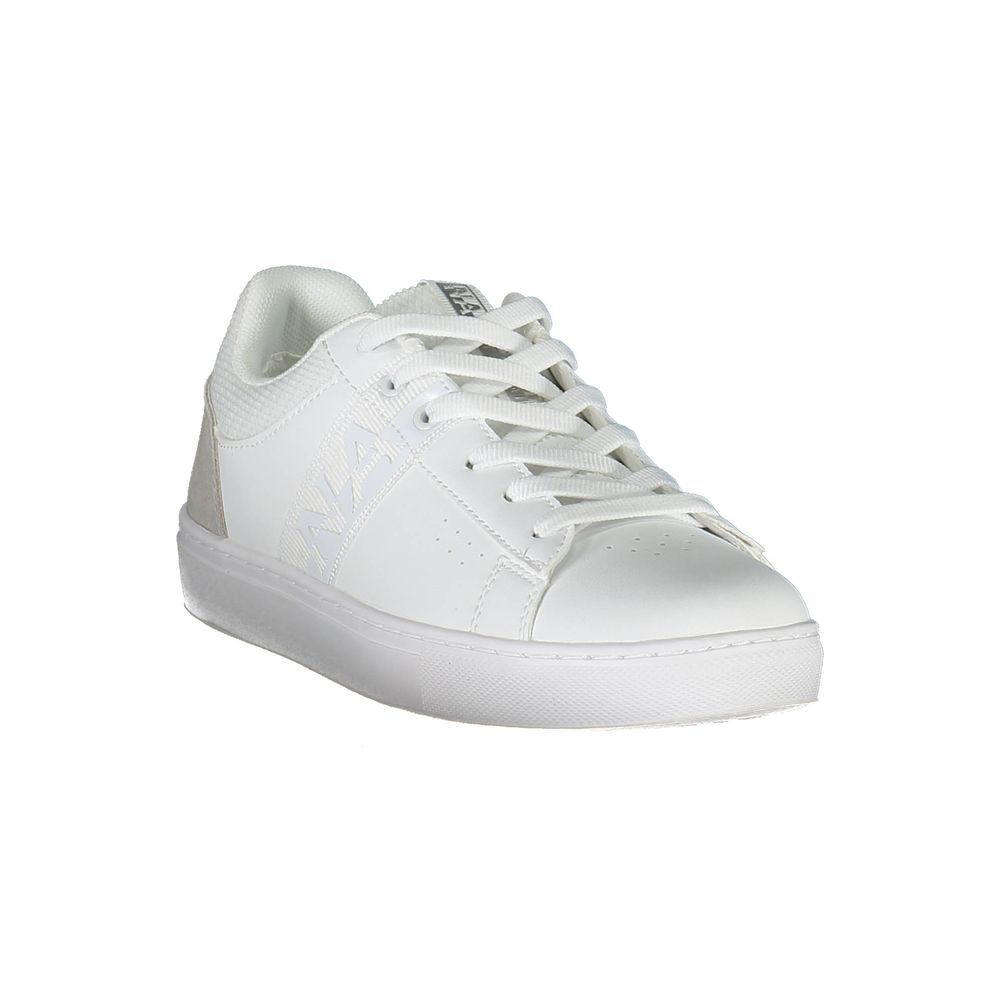 6554244.jpeg White Leather Women Sneaker - Image 2